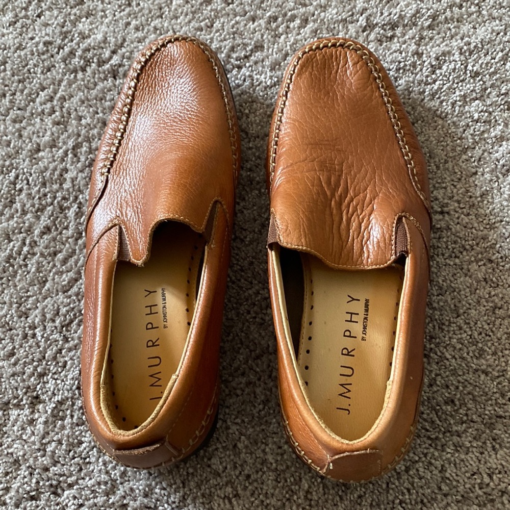 Johnston and Murphy leather shoes